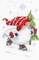 DIY Vervaco Christmas Cards Craft Gnomes in the Snow Counted Cross Stitch Kit